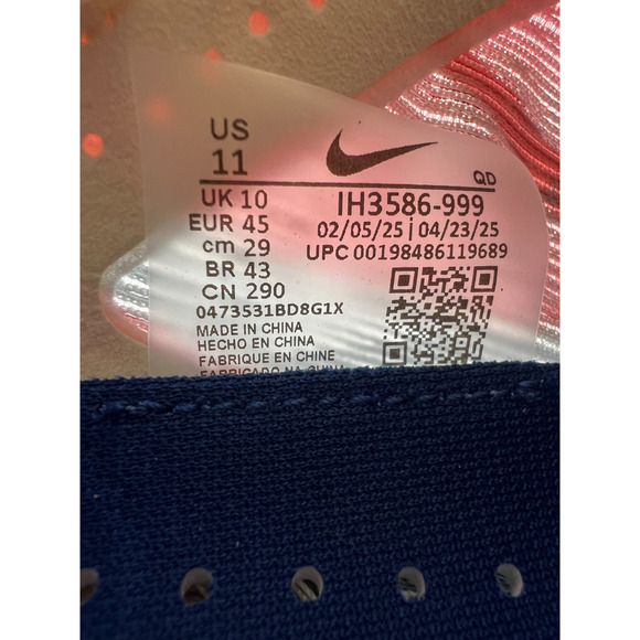 Nike ZoomX Vaporfly Next% 4 Pre Montreal IH3586 999 Men\'s Size 11 main image 11